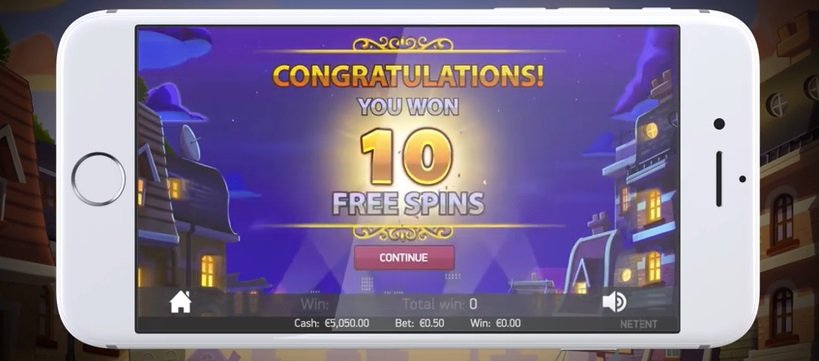 Copy Cats mobiilinäkymä