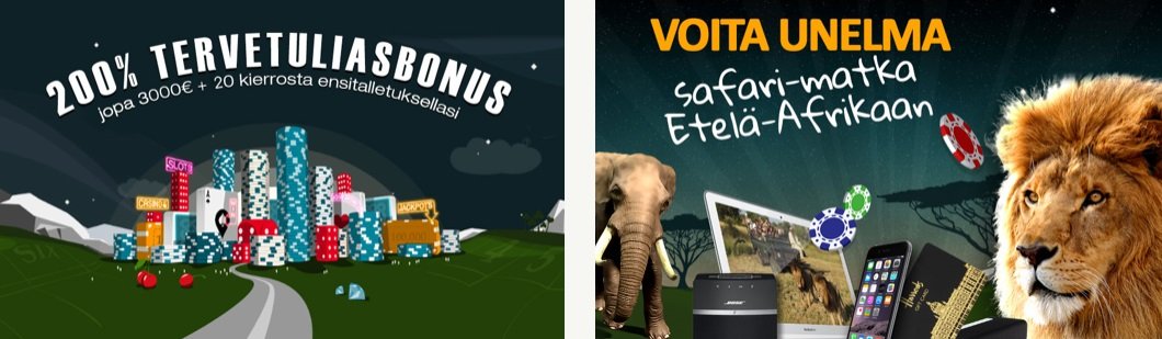 Spinland Casino tervetuliaisbonus