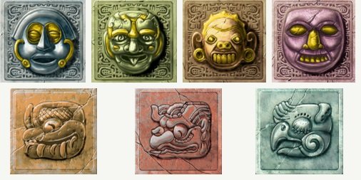 Gonzo's Quest symbolit