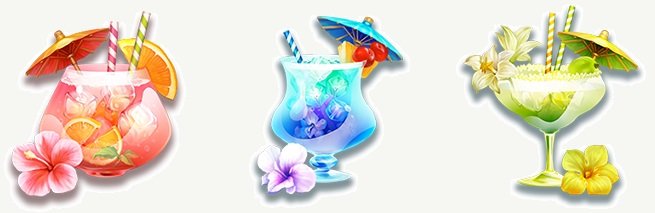 Spinata colada symbolit