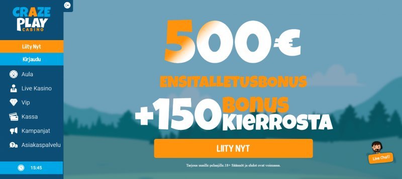 craze play casino etusivu