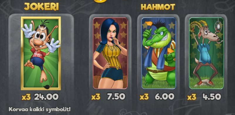 hugo goal jokerisymbolit