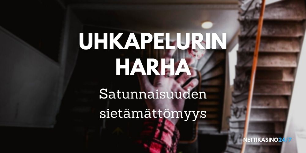 uhkapelurin harha ja satunnaisuus artikkelikuva nopat satunnaisuus