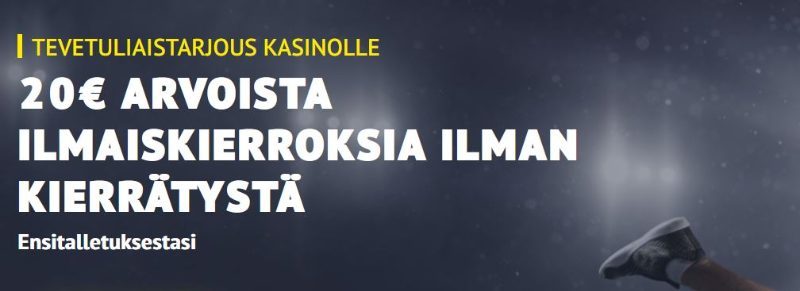 yonibet casino bonus uudelle pelaajalle