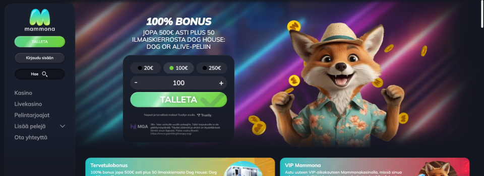 mammona casino kokemuksia