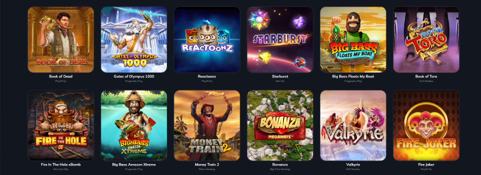 mammona casino pelivalikoima ja kolikkopelit