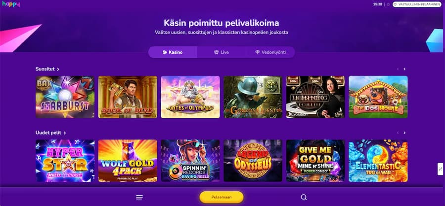 happy casino arvostelu ja kokemuksia
