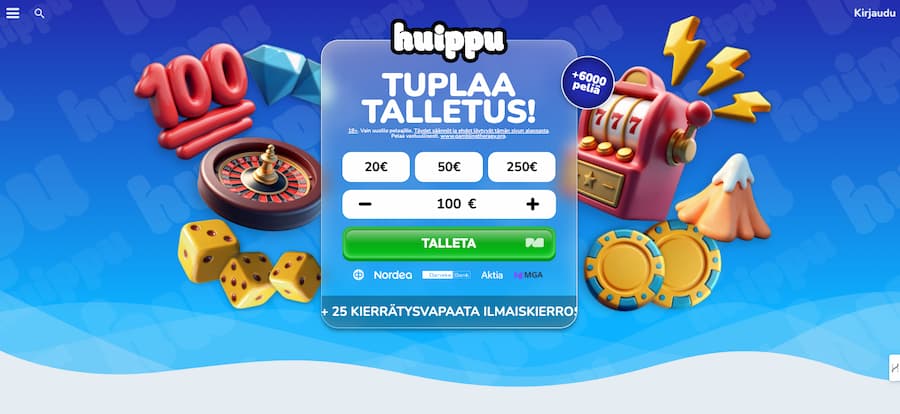 huippu kasino arvostelu