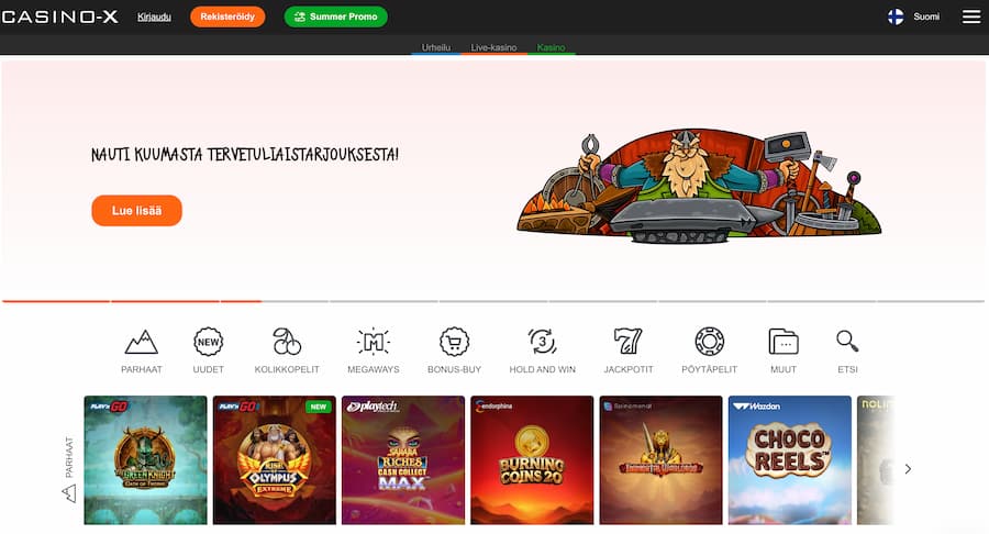 casino-x arvostelu ja kokemuksia