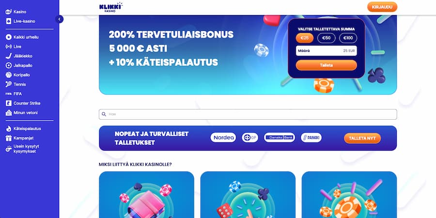 klikki kasino arvostelu ja kokemuksia