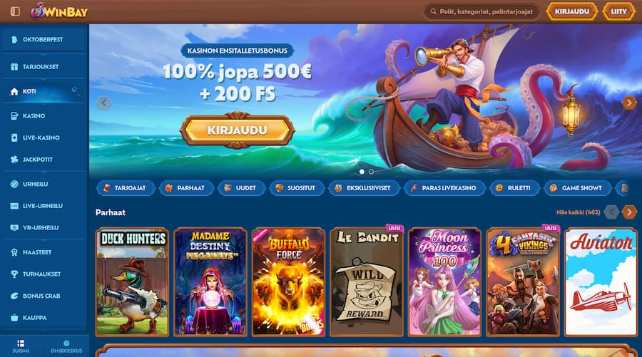 Winbay Casino arvostelu nettikasino247